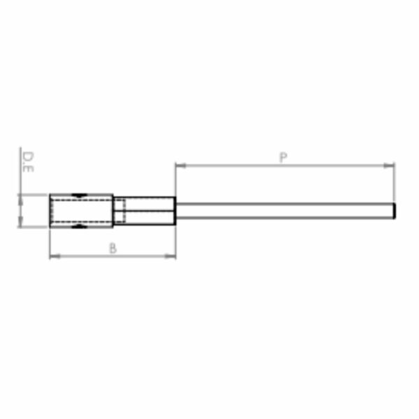 1/0 AWG Stud Type Bimetal Compression Connector - Image 3